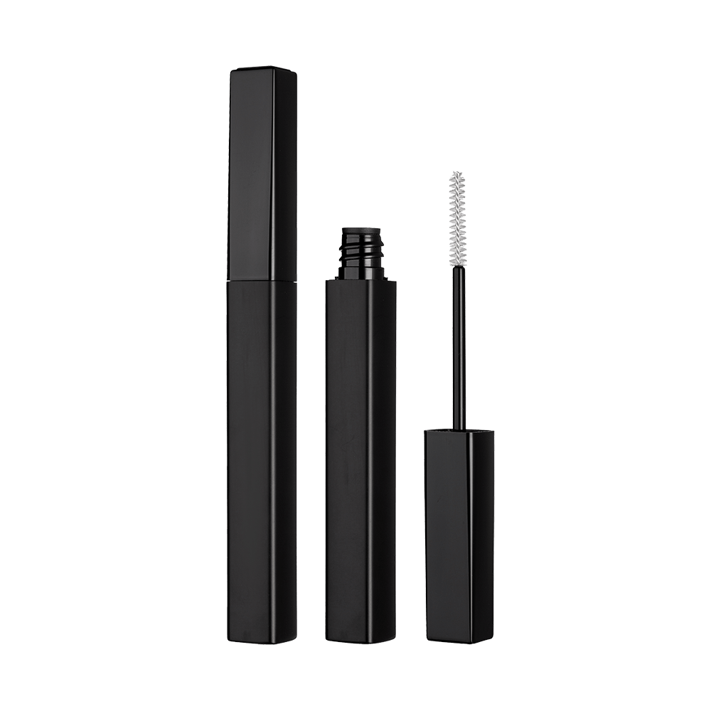 4.5ml persegi matte hitam kecil nipis tiub maskara aluminium HM1256